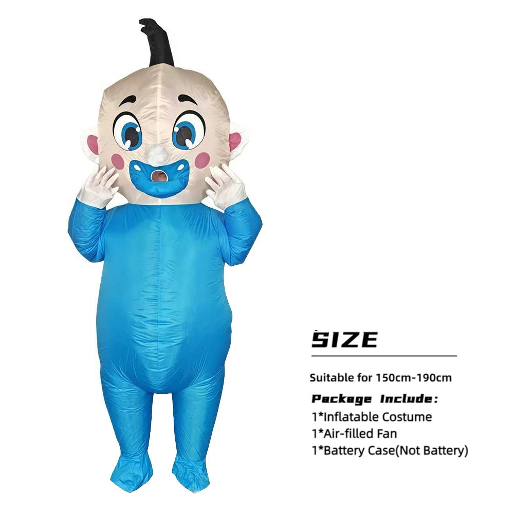 Costume gonflable fête enfant présentation complète