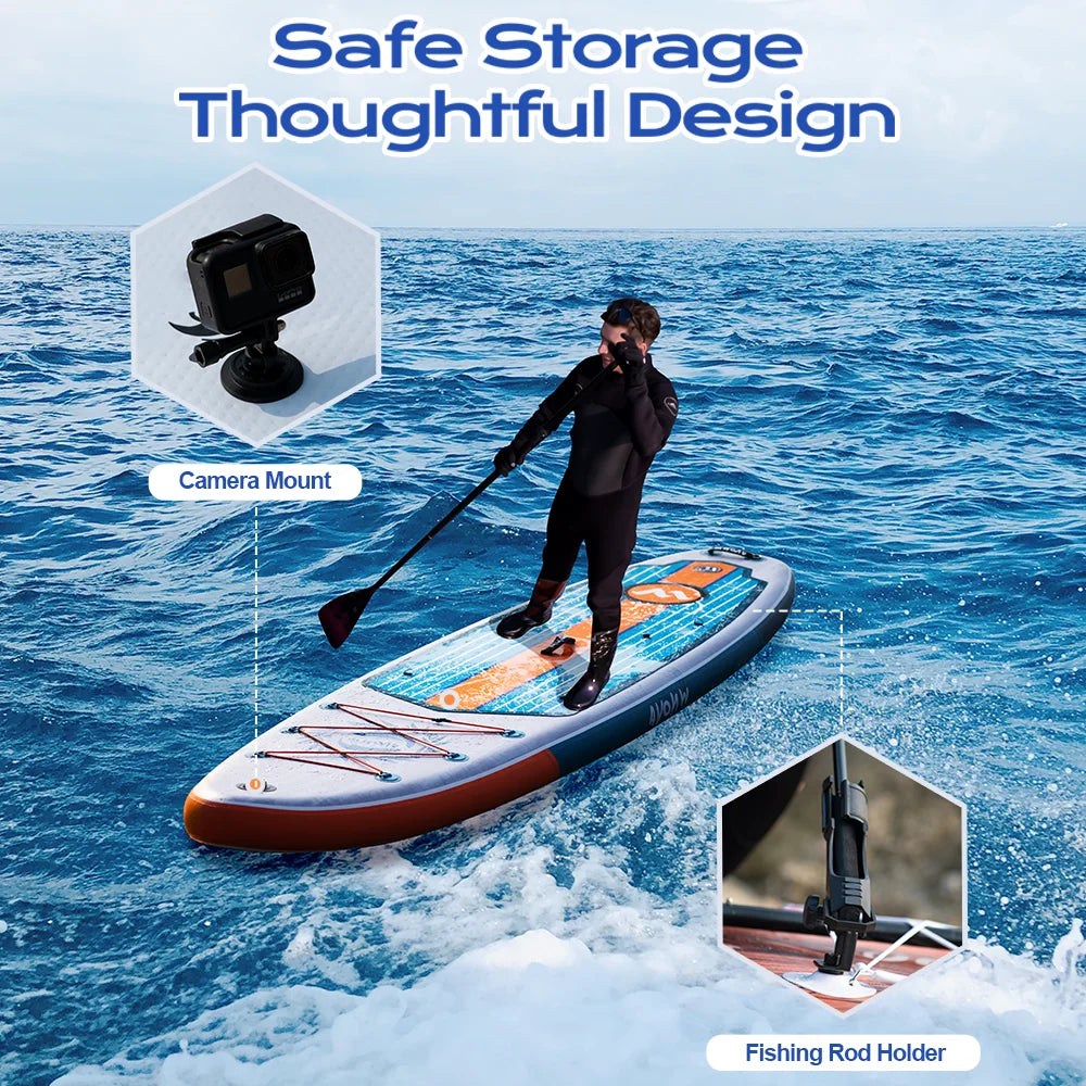 Accessoires fournis avec le paddle gonflable
