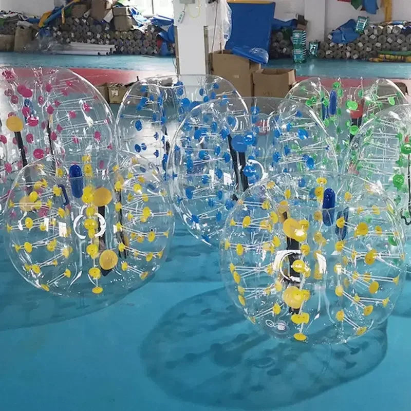 Zorb ball gonflable poignées intérieures réglables