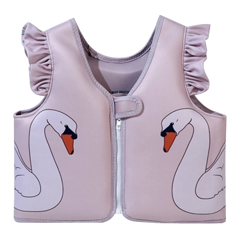 Gilet entraînement natation fermeture sécurisée