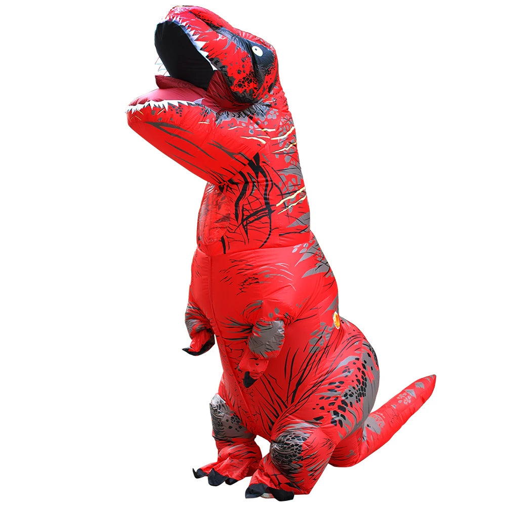 Déguisement T-Rex gonflable pour carnaval