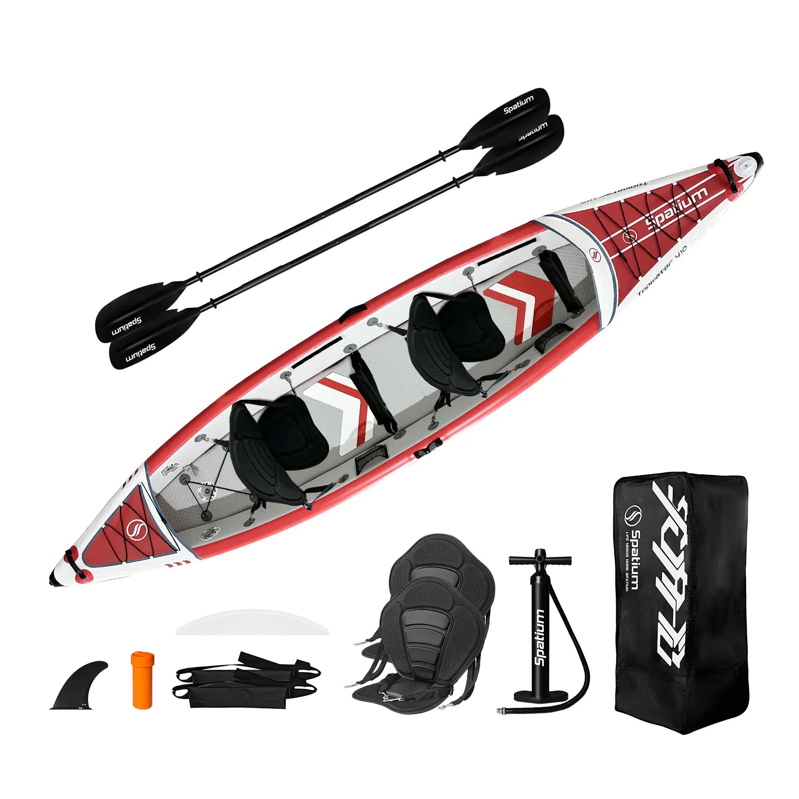 Bateau Gonflable Kayak Trois Places - gros plan