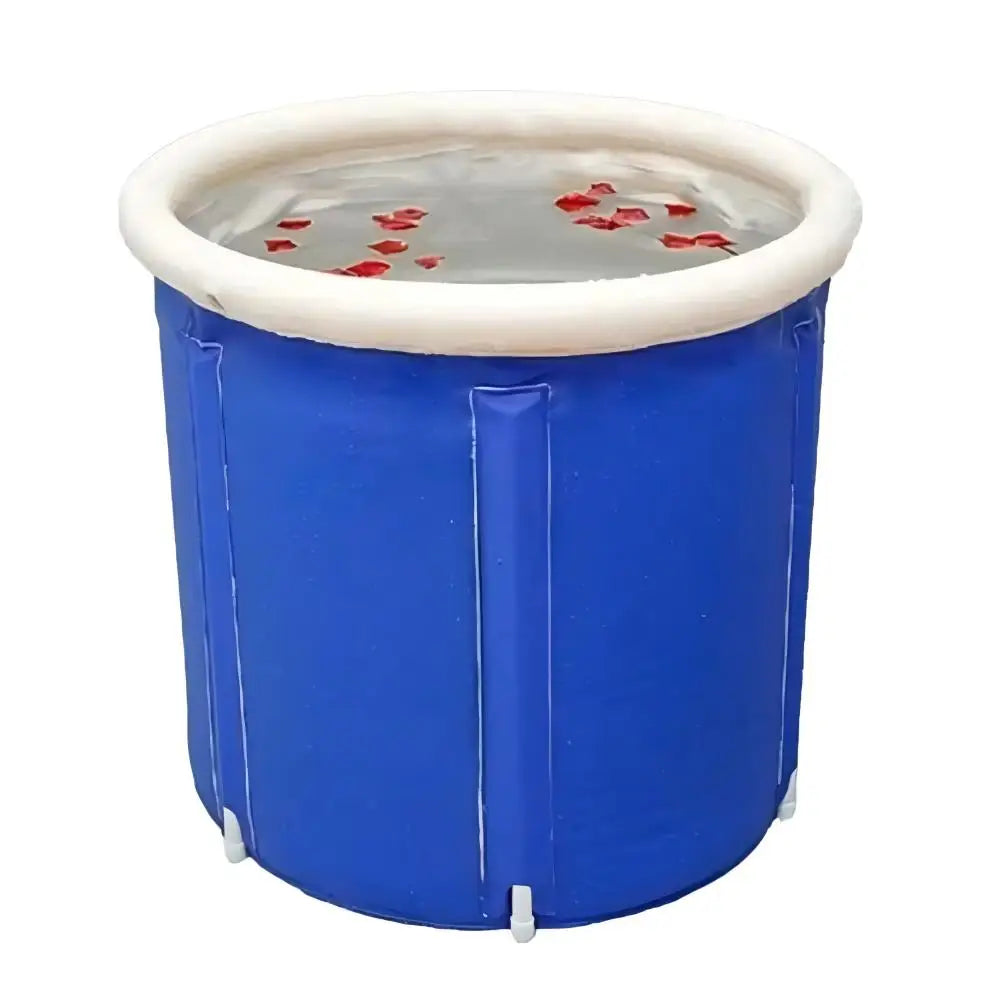 Baignoire gonflable de glace robuste vue d'ensemble