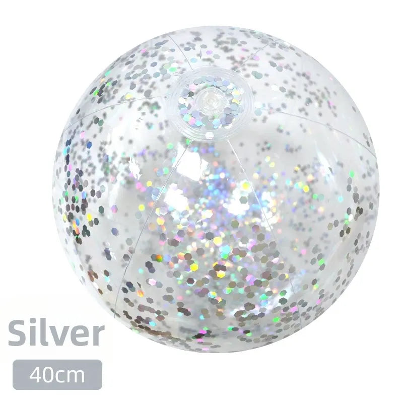 Ballon gonflable paillettes réutilisable