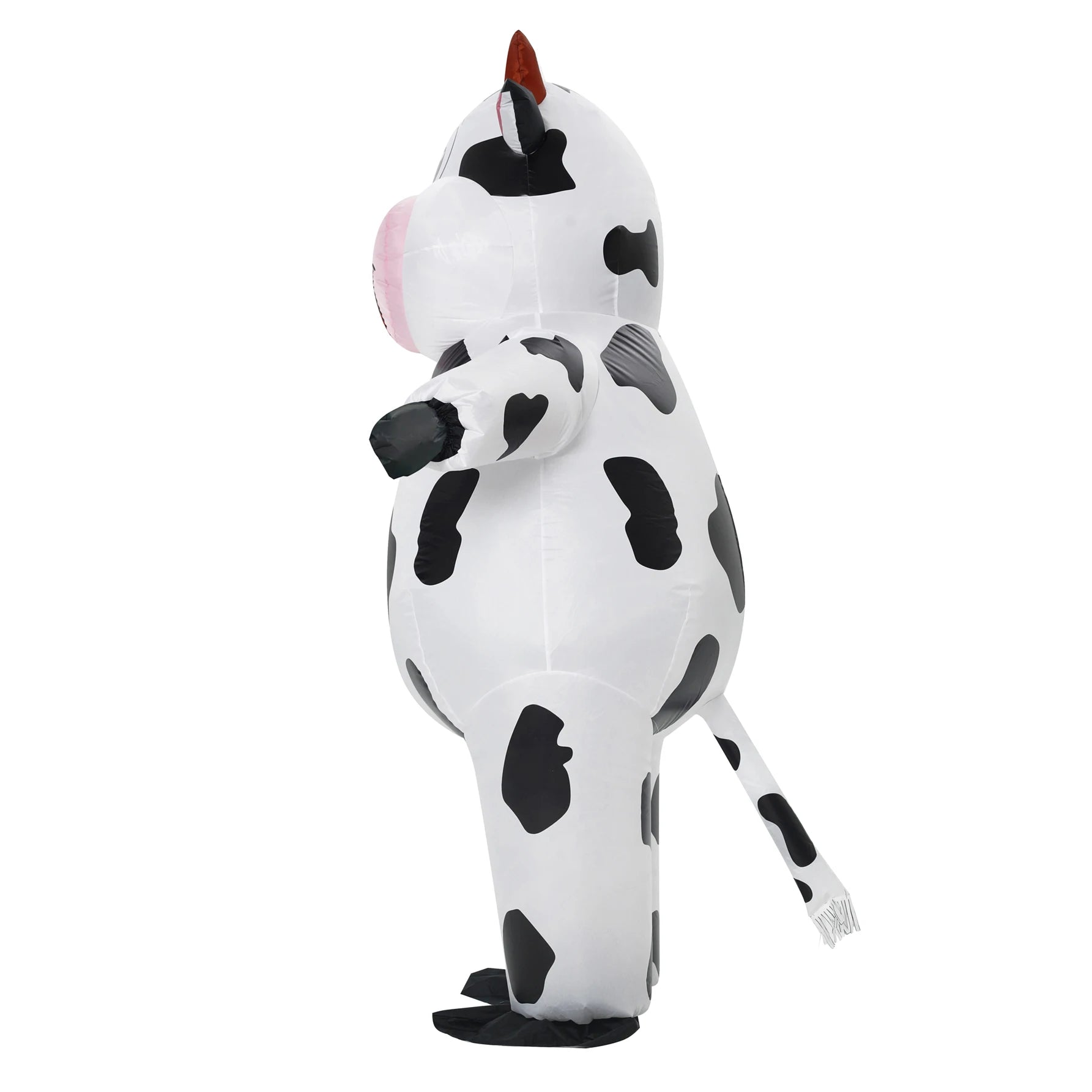 Costume gonflable vache taille unique 160-190 cm porté