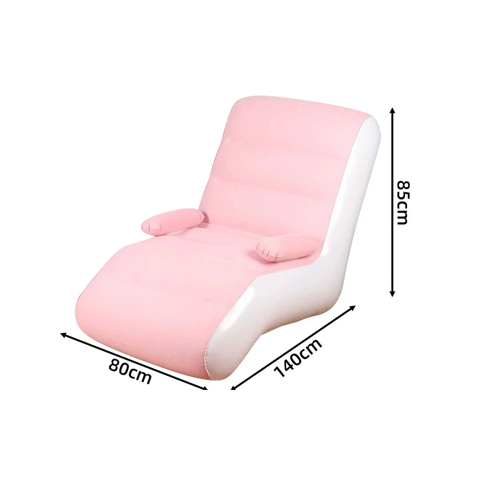 Canapé gonflable coussin confortable pour salon et chambre