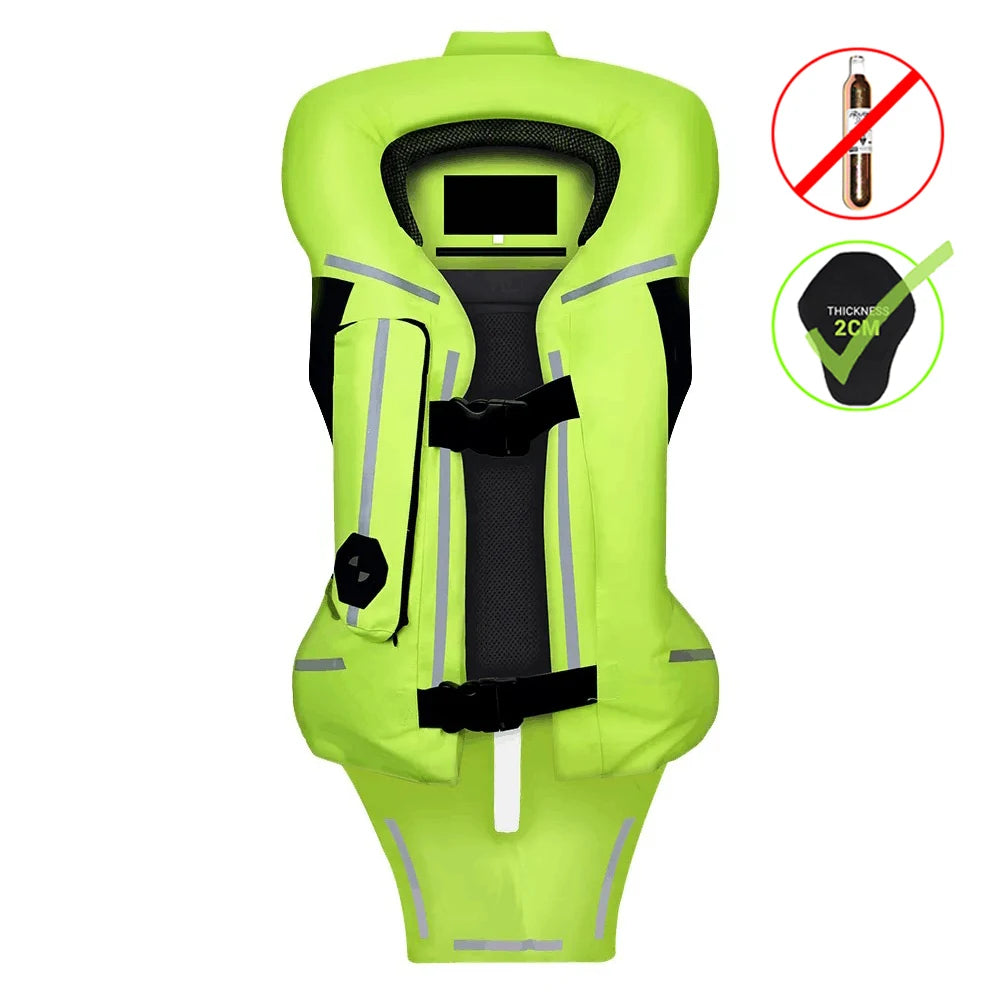 Gilet airbag moto pour le motocross