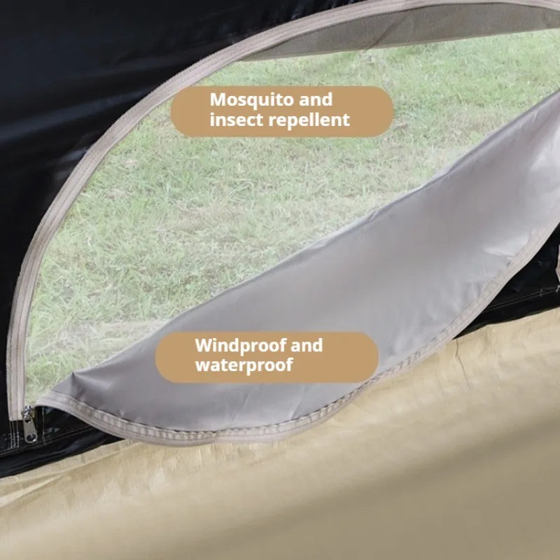 Écran anti-moustique de la tente gonflable