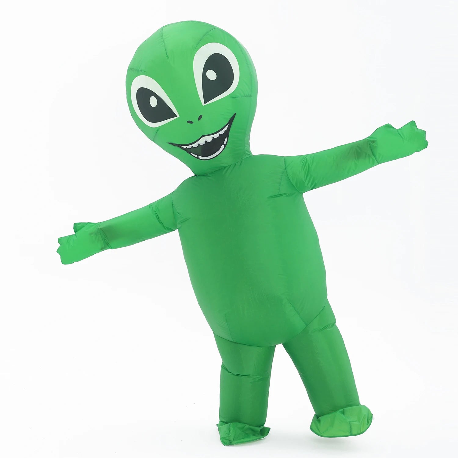 Costume gonflable alien vue de face cosplay