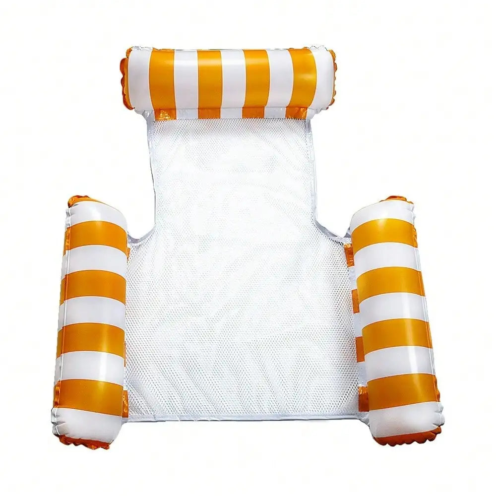 Bouée Gonflable Hamac Fruit Multicolore plié pour le rangement 24