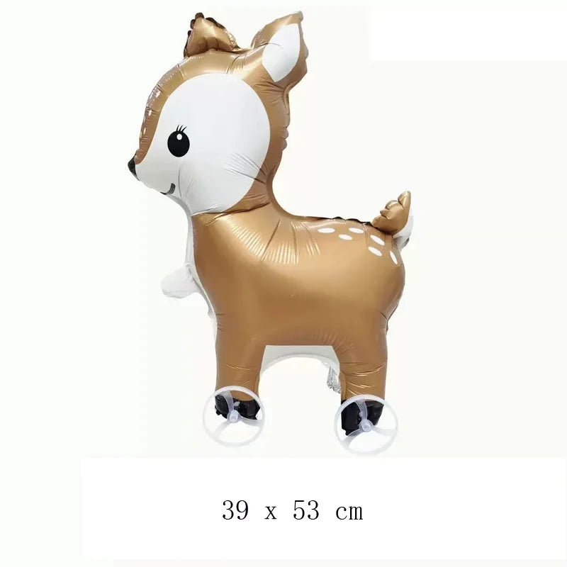 Ballon Gonflable Animal Marchant Roulettes