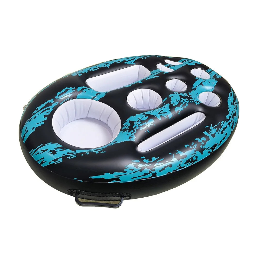 Porte-gobelets gonflable détail trous