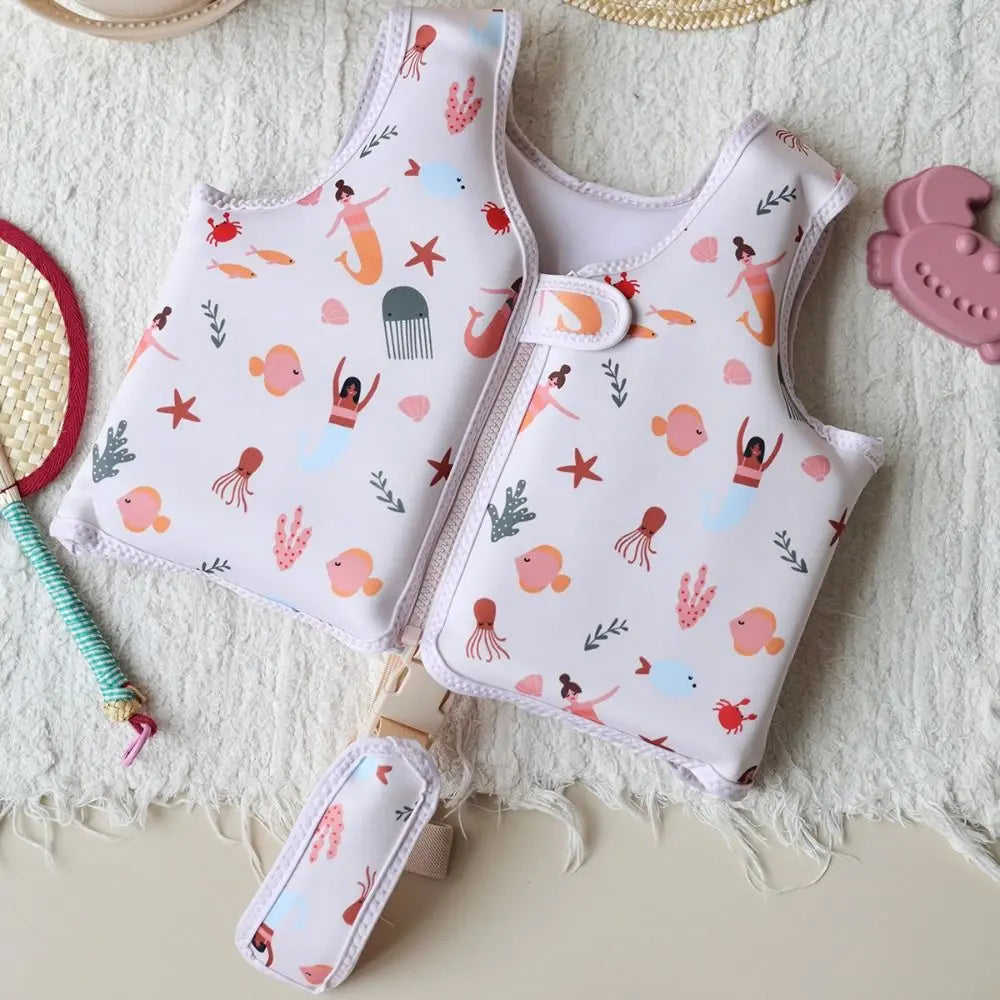 Sangles réglables du gilet de flottaison bébé