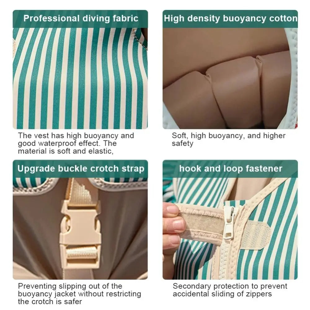 Gilet de flottaison bébé stable motif 2