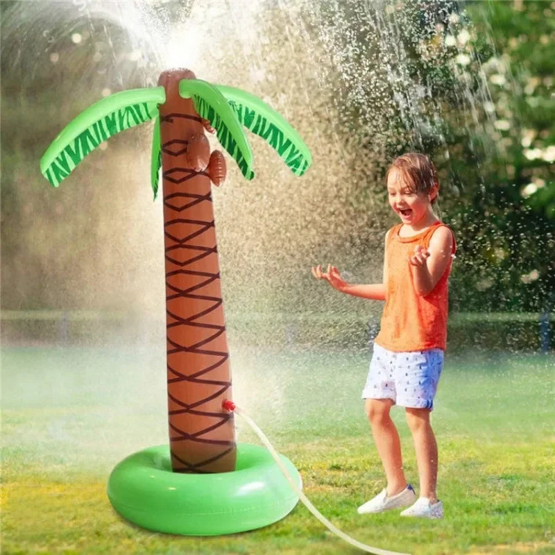 Bouée gonflable cocotier hawaïen géant piscine