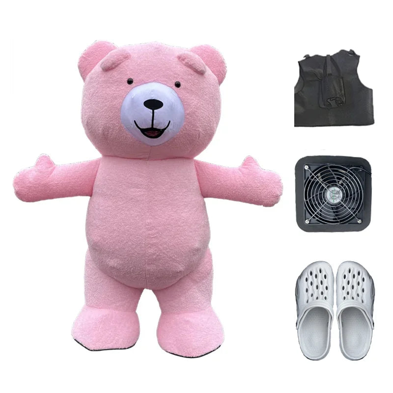 Costume gonflable mascotte géante taille 2,6 m