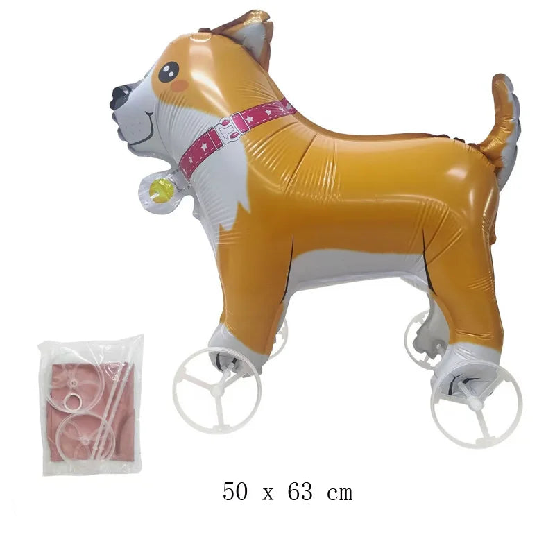 Ballon Gonflable Animal Marchant Roulettes
