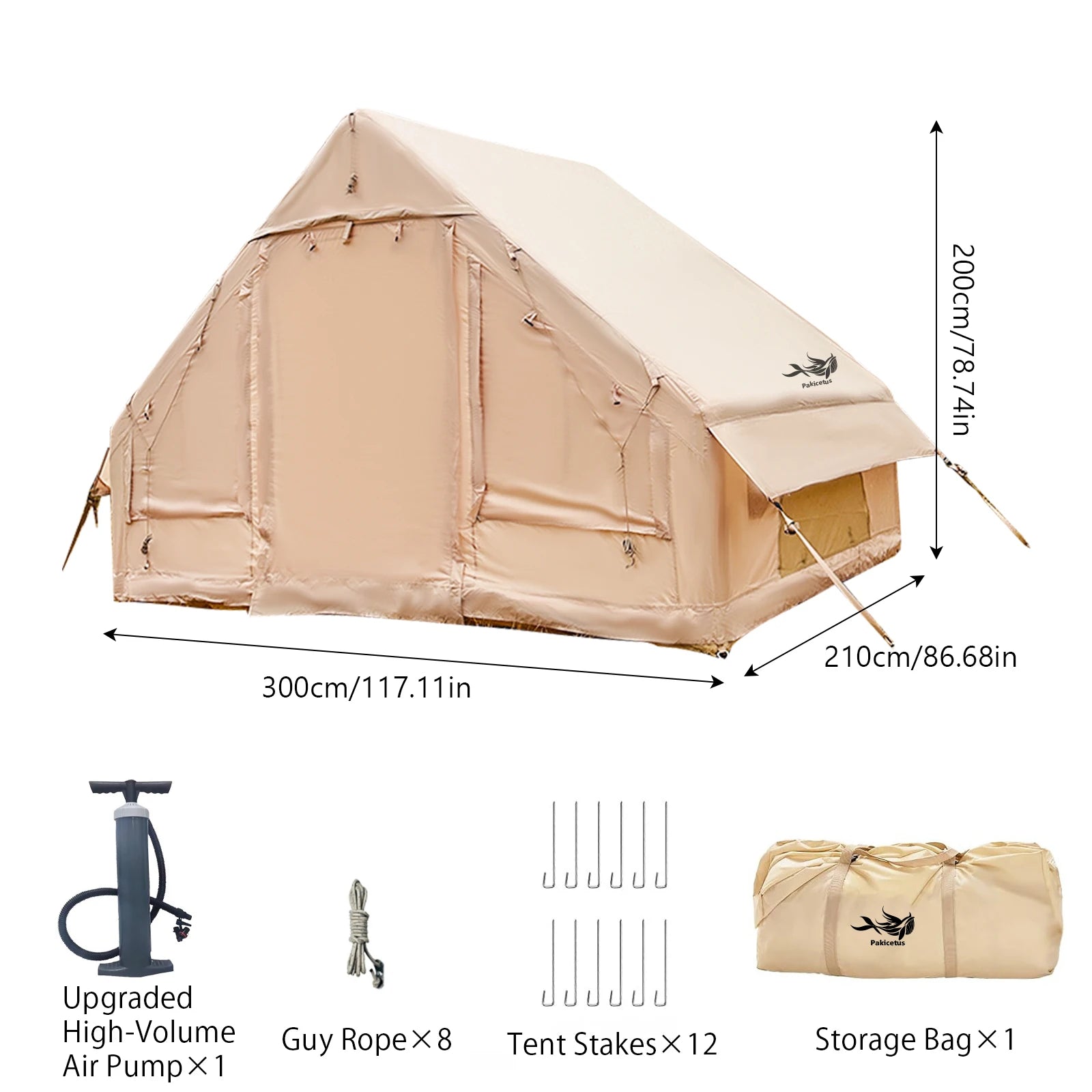 Tissu Oxford extérieur de la tente gonflable