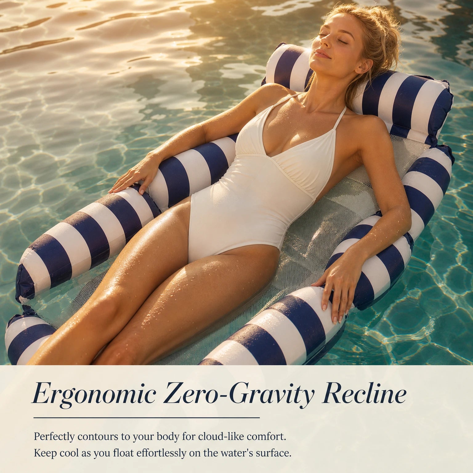 Tube flottant gonflable piscine anti-renversement