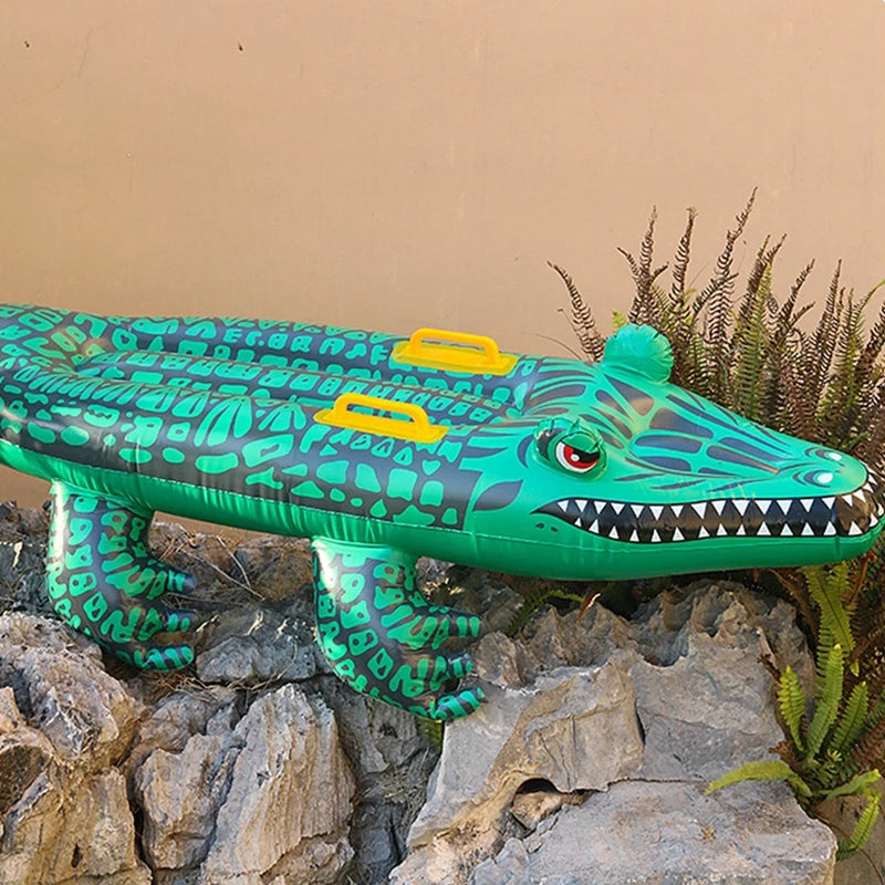 Bouée gonflable crocodile flottaison