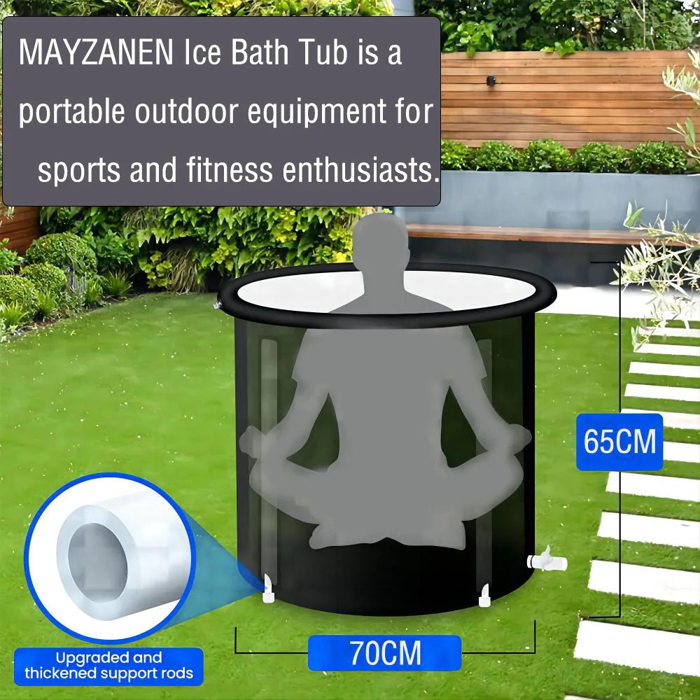 Baignoire gonflable pour récupération sportive