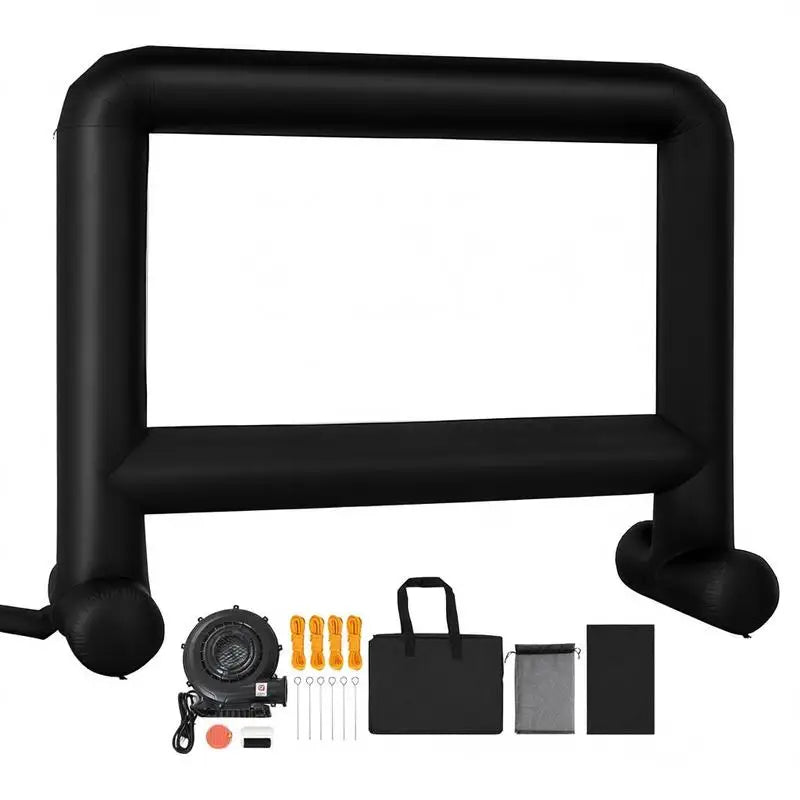 Détail du tissu 600D de l'écran gonflable