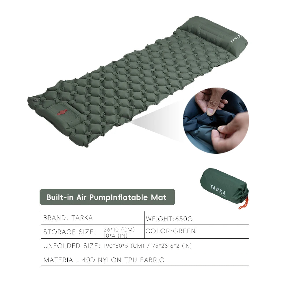 Bouton de gonflage du tapis de couchage gonflable