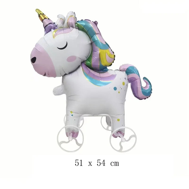 Ballon Gonflable Animal Marchant Roulettes