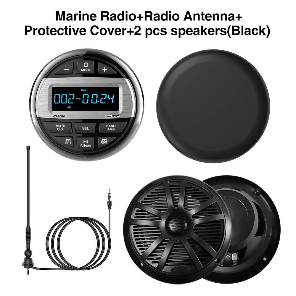 Vue d'ensemble de l'accessoire radio Bluetooth marine