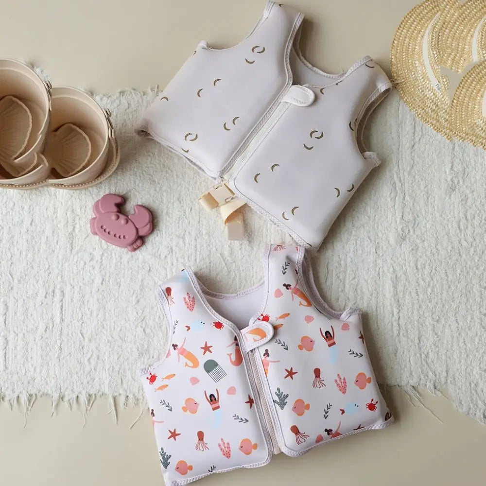 Détail de la sangle d'entrejambe du gilet enfant