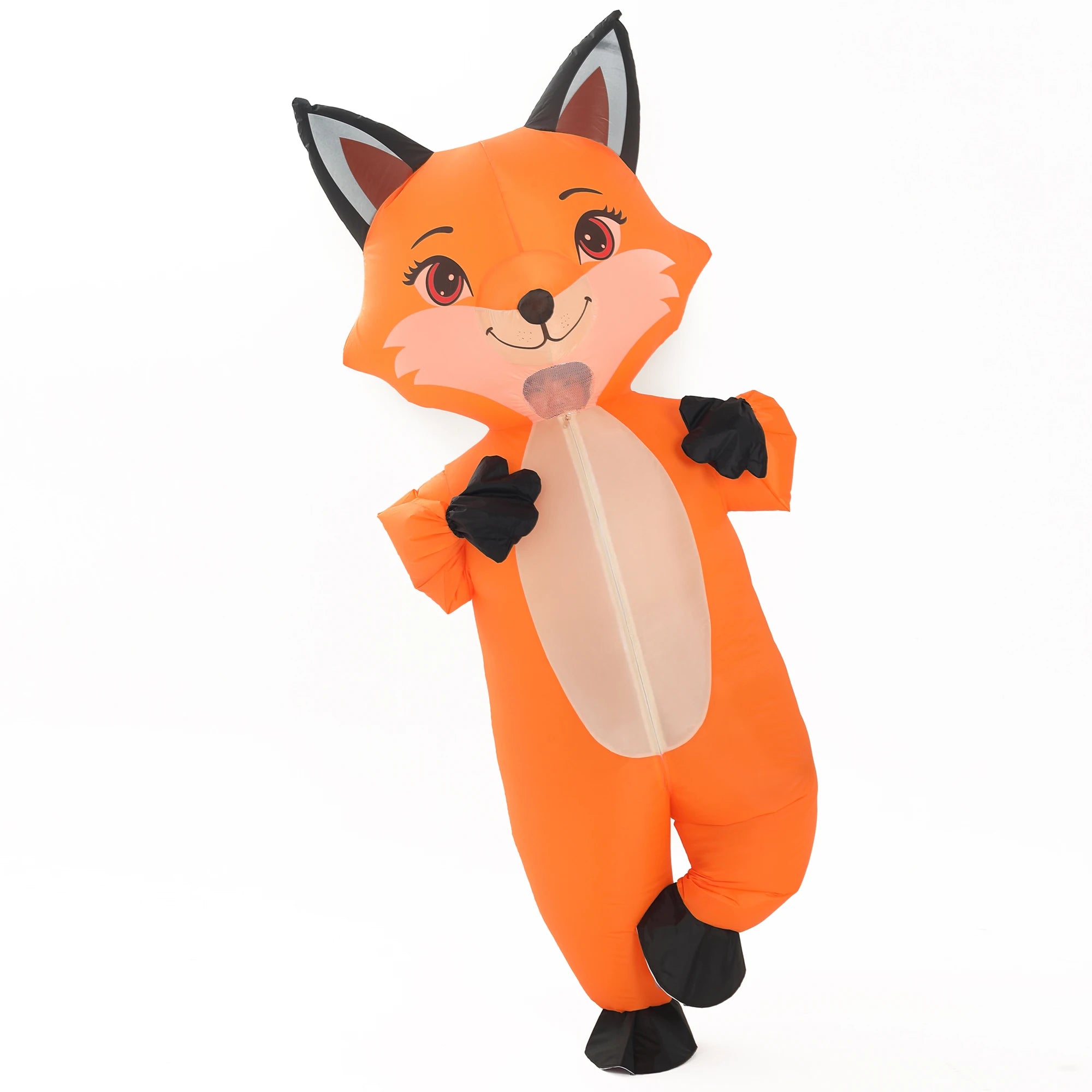 Costume renard gonflable carnaval cosplay