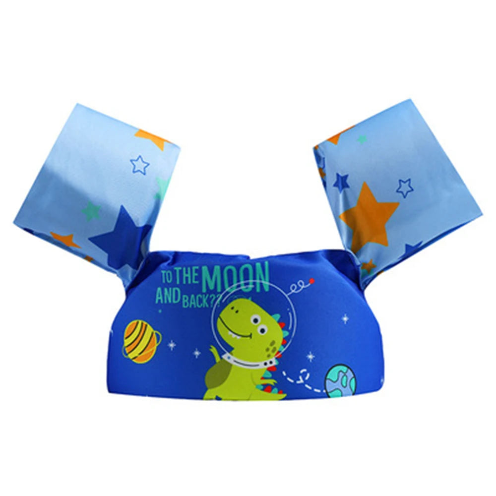 Gilet de sauvetage gonflable enfant à la plage