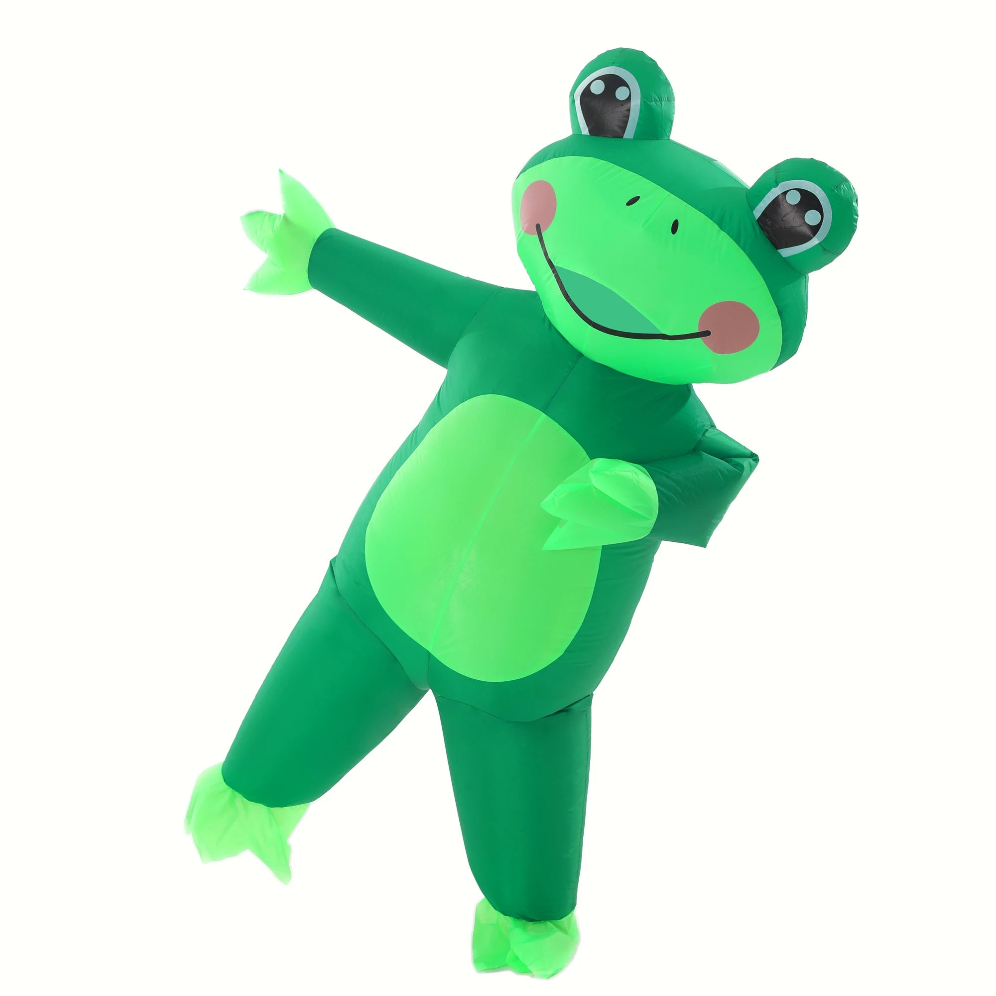 Déguisement gonflable grenouille cosplay adulte