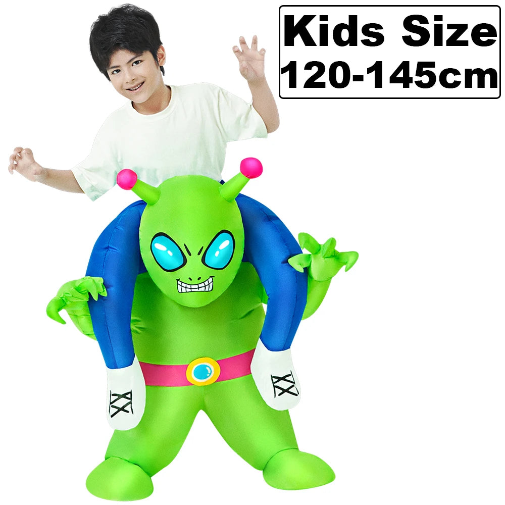 Costume gonflable animal alien carnaval famille