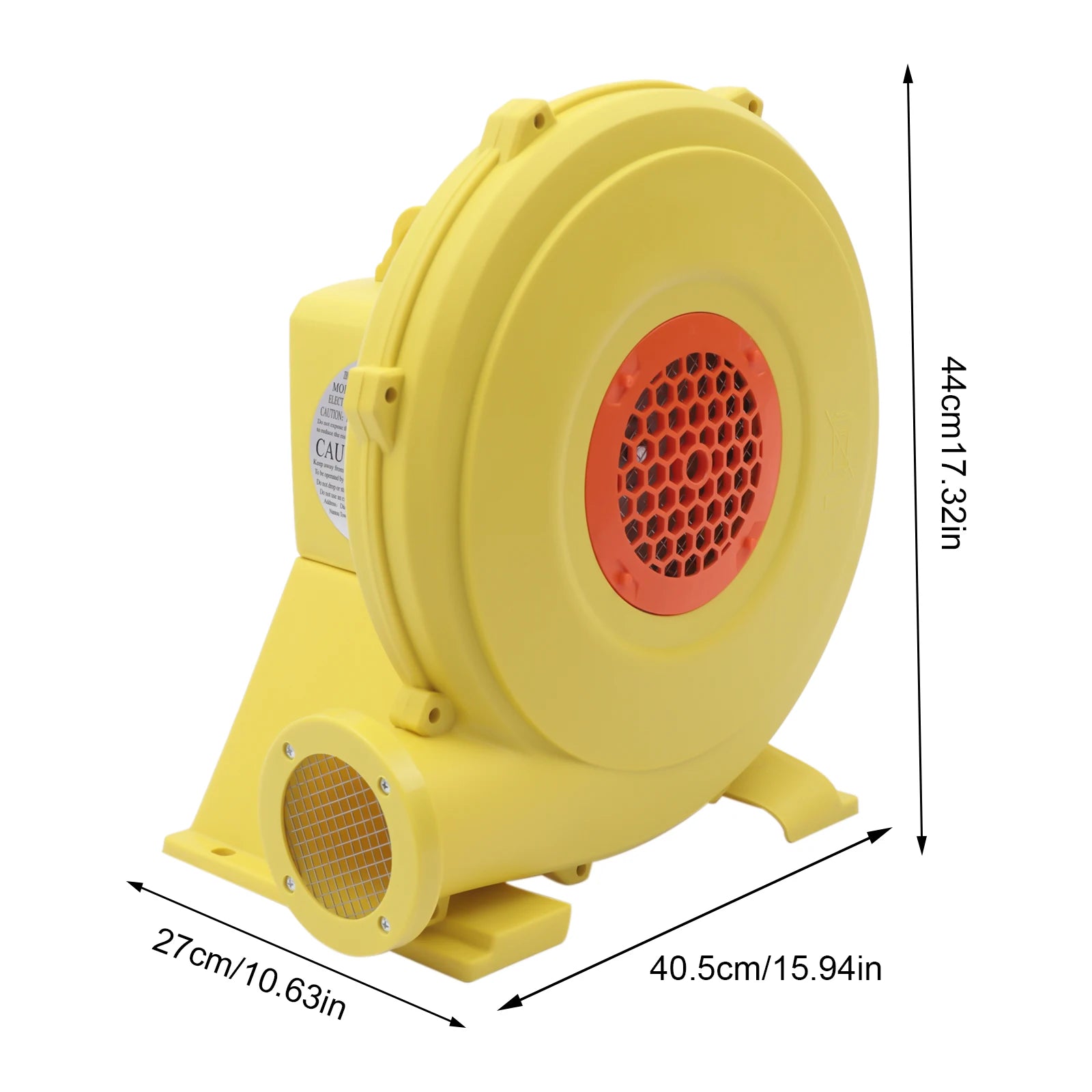 Vue d'ensemble de l'accessoire gonflable souffleur 750W