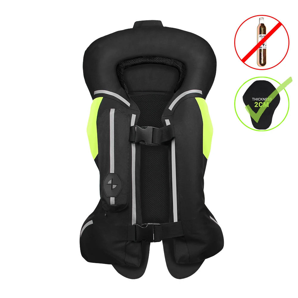 Accessoire Gonflable Gilet Airbag Moto - plié pour le rangement