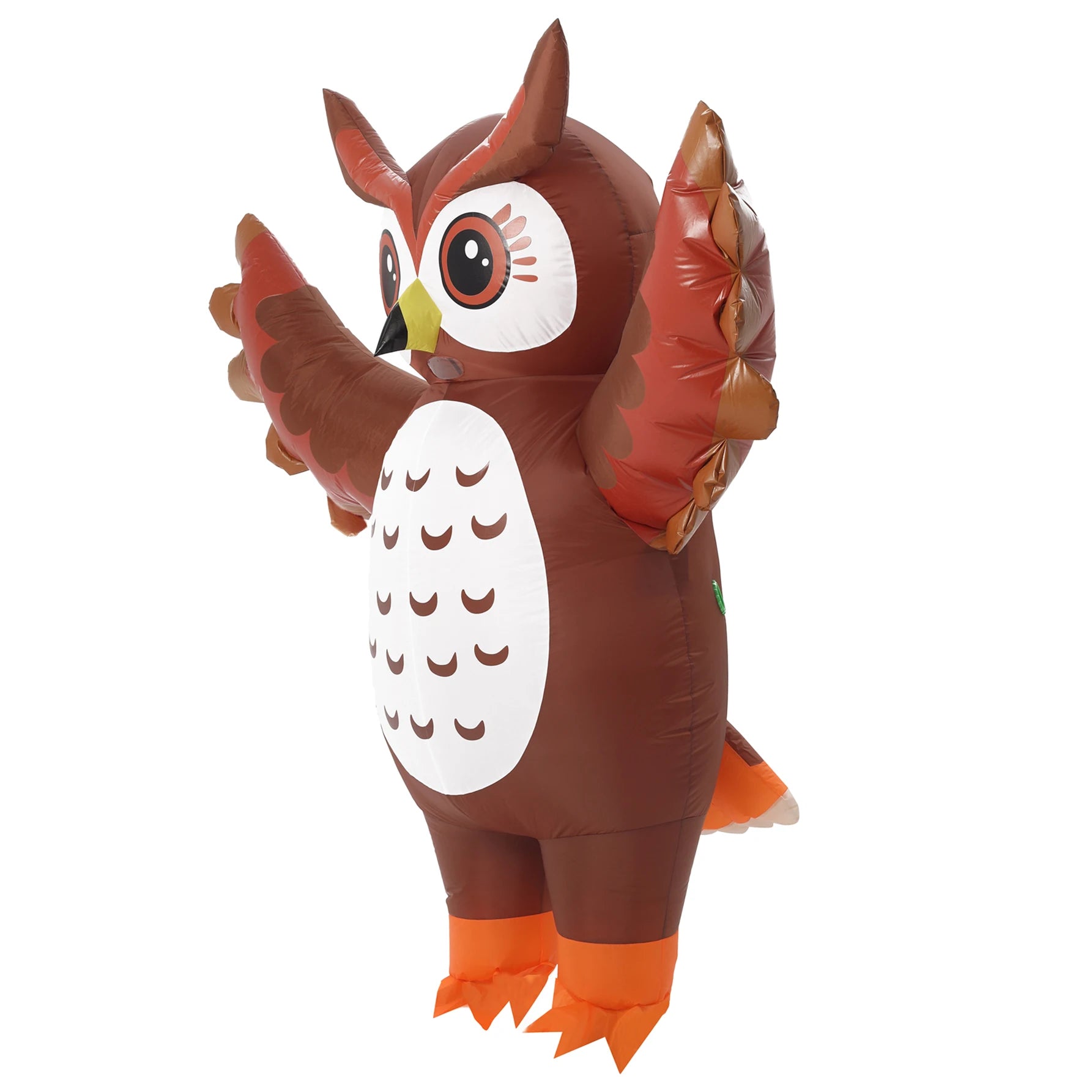 Déguisement gonflable hibou cosplay convention adulte
