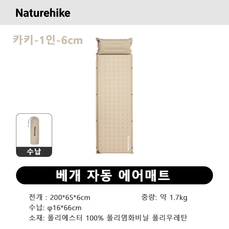 Format 2 personnes du tapis de couchage gonflable