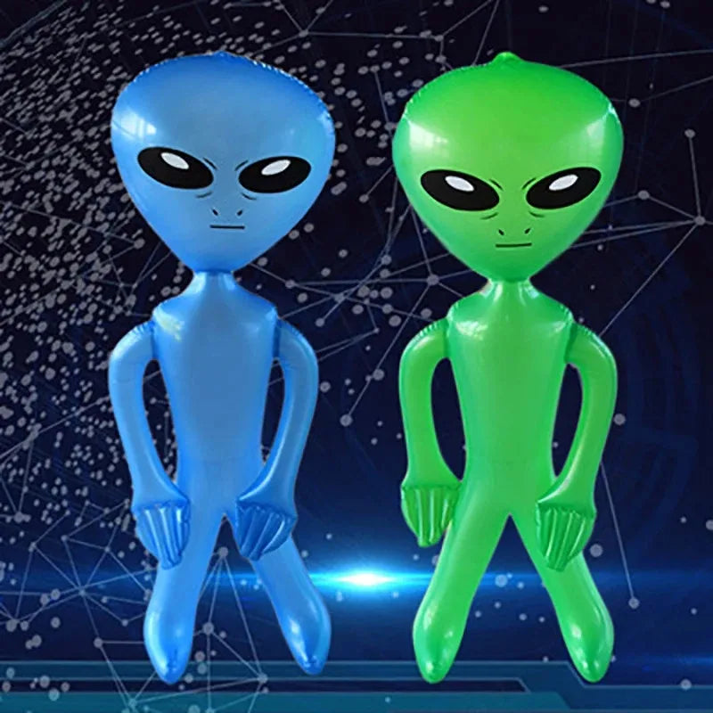 Décoration gonflable alien extérieur