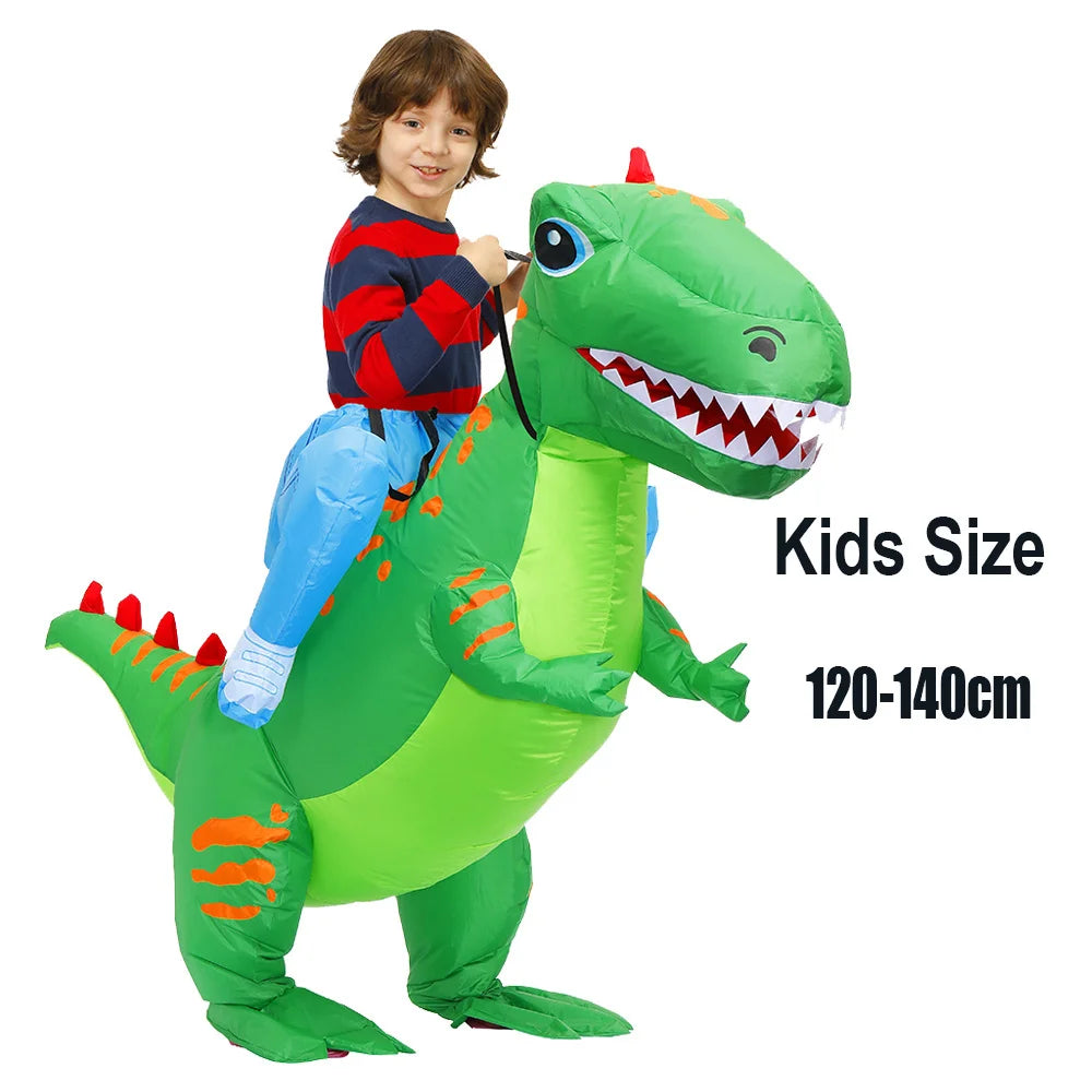 Costume gonflable Dinosaure fête parents-enfants