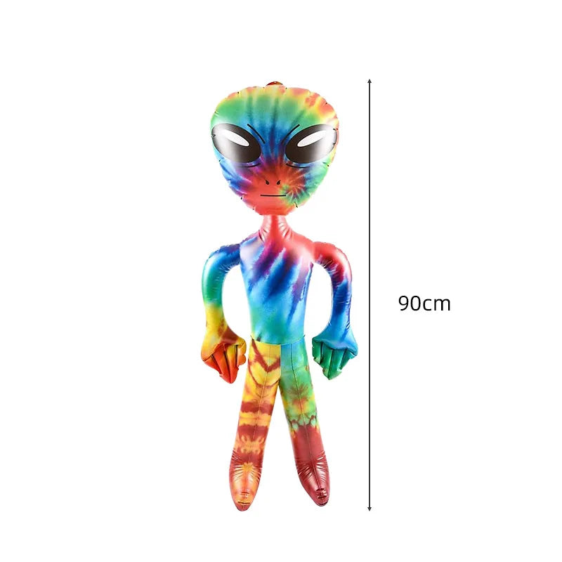 Pack décoration gonflable extraterrestre différentes tailles
