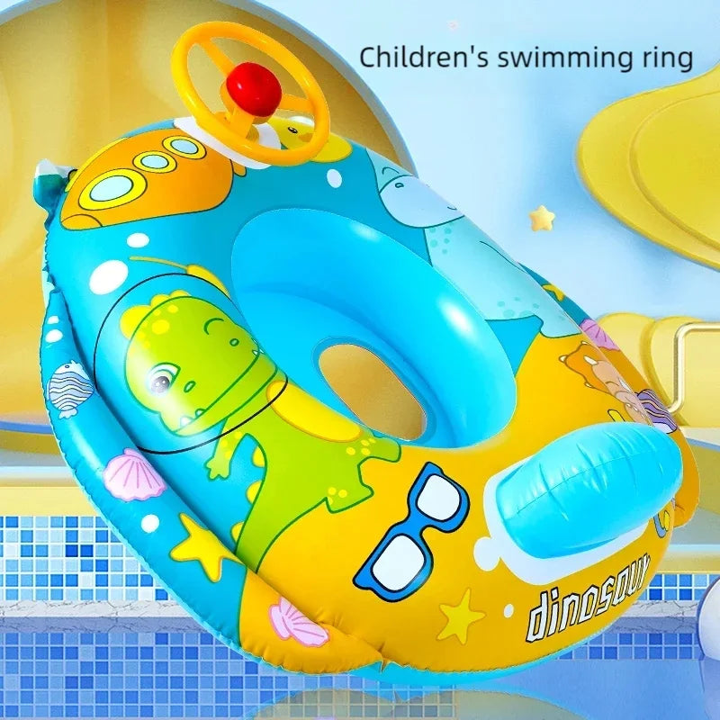 Bouée gonflable bras lapin rose bébé piscine