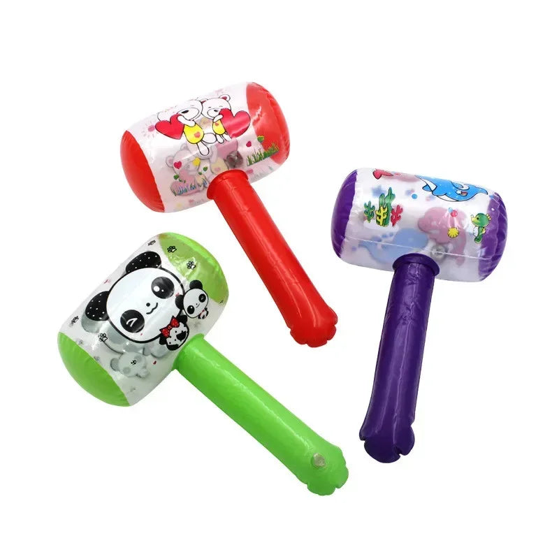 Lot de 3 marteaux gonflables avec cloche vue d'ensemble