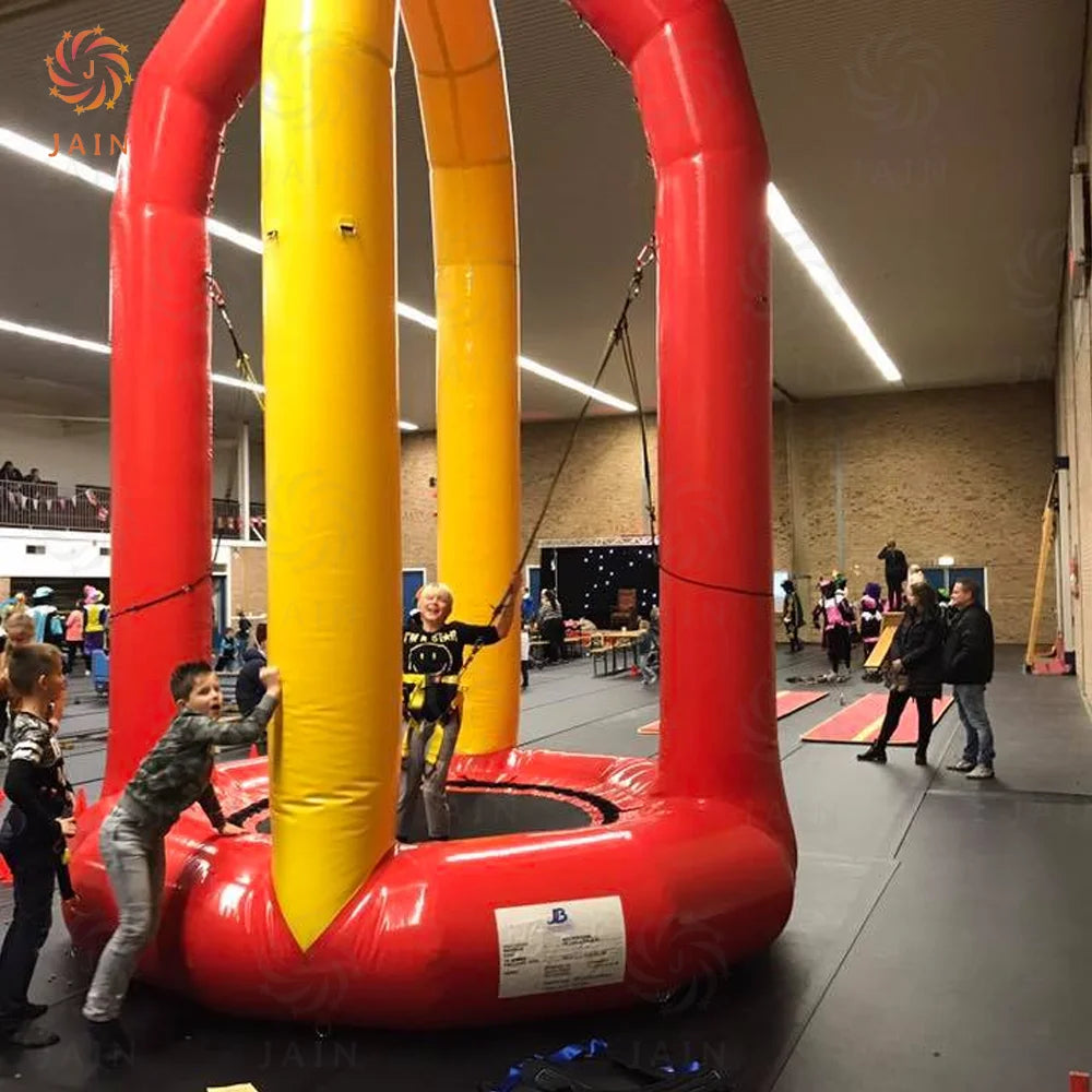 Trampoline gonflable fete enfant