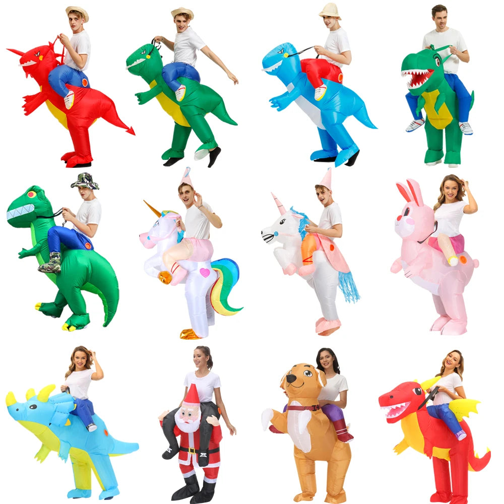 Costume gonflable dinosaure ptérosaure enfant demi-corps