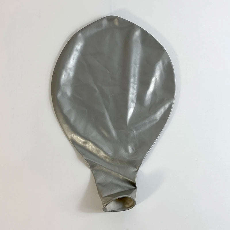 Ballon gonflable rond coloris blanc
