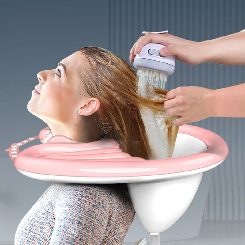 Bassin de Shampoing Gonflable Spa prêt à l'emploi
