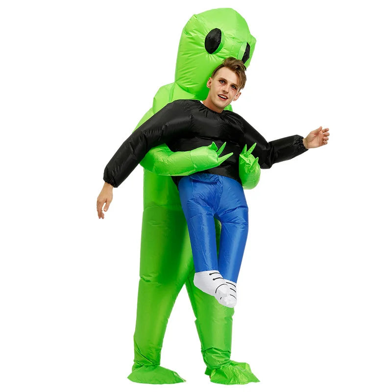 Déguisement gonflable alien enfant 110-140 cm