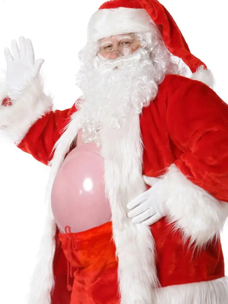 Costume Gonflable Ventre Père Noël - détail du matériau