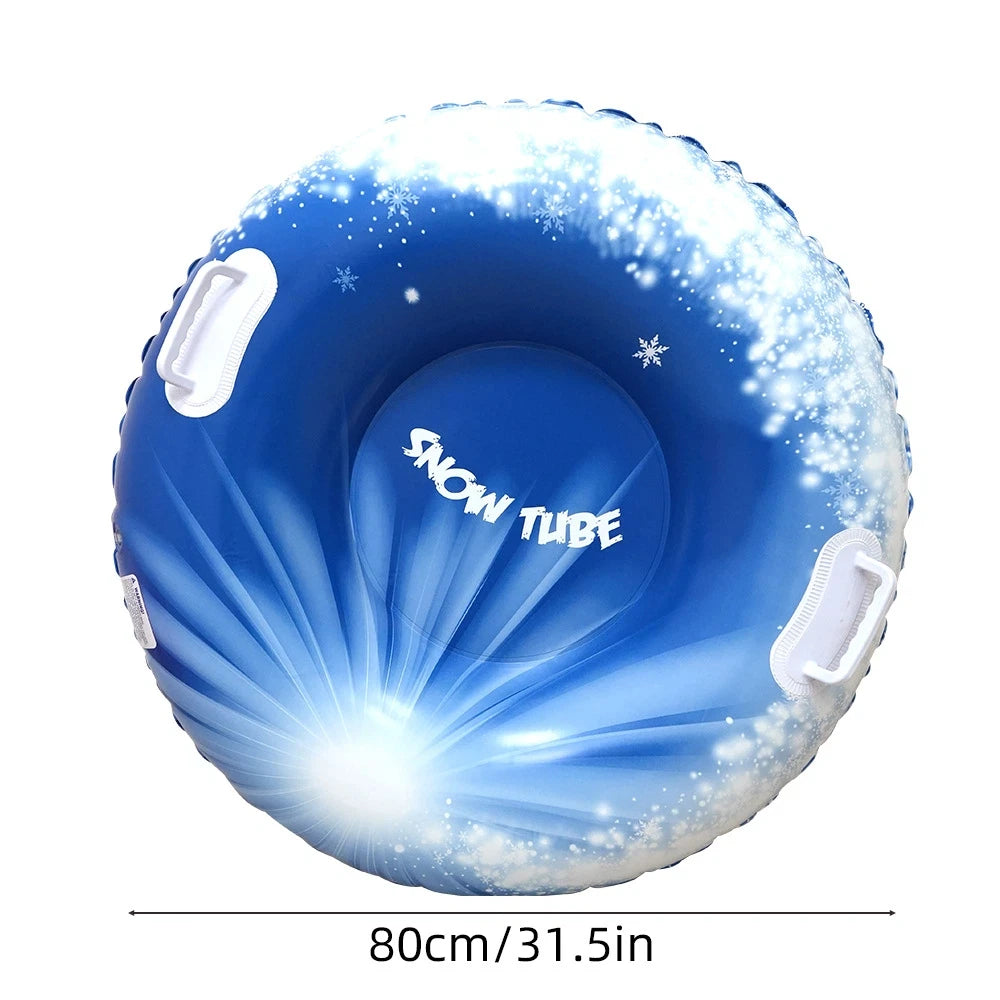 Luge gonflable multicolore collection hiver gonflable